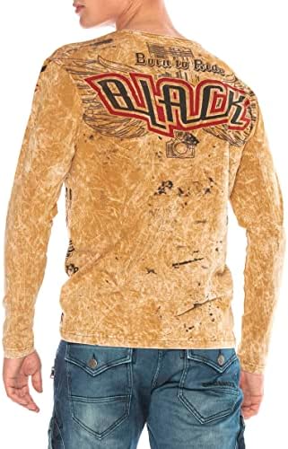 Cipo & Baxx Herren Sweatshirt Series – Stylischer Pullover im Modernen Streetwear Look mit Rundhals & Print – Comfortabl