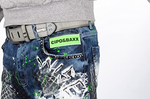 Cipo & Baxx Herren Jeans - Stylische Denim-Mode mit Slim-Fit & Regular-Fit für Individualisten im Bikerstyle!