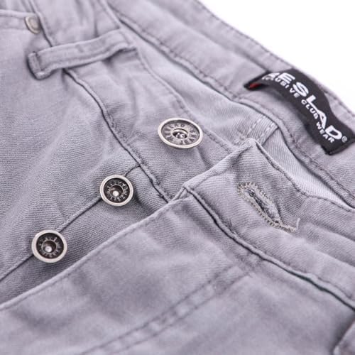 Reslad Jeans-Herren Slim Fit Basic Style Stretch-Denim Jeggings RS-2063