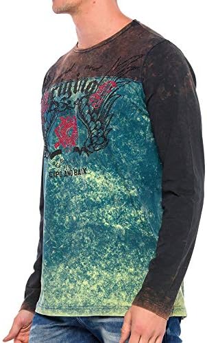 Cipo & Baxx Herren Sweatshirt Series – Stylischer Pullover im Modernen Streetwear Look mit Rundhals & Print – Comfortabl