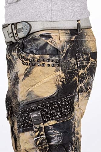 Cipo & Baxx Herren Jeans - Stylische Denim-Mode mit Slim-Fit & Regular-Fit für Individualisten im Bikerstyle!