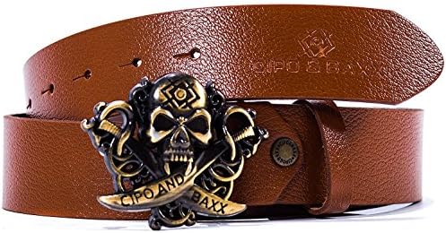 Echt-Leder Gürtel von Cipo & Baxx für Herren RBC Genuine Leather Belt by Ledergürtel | Cipo & Baxx Herren Echt-Leder Gü