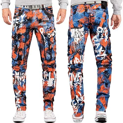 Cipo & Baxx Herren Jeans - Stylische Denim-Mode mit Slim-Fit & Regular-Fit für Individualisten im Bikerstyle!