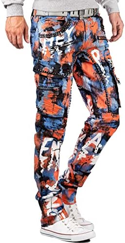 Cipo & Baxx Herren Jeans - Stylische Denim-Mode mit Slim-Fit & Regular-Fit für Individualisten im Bikerstyle!