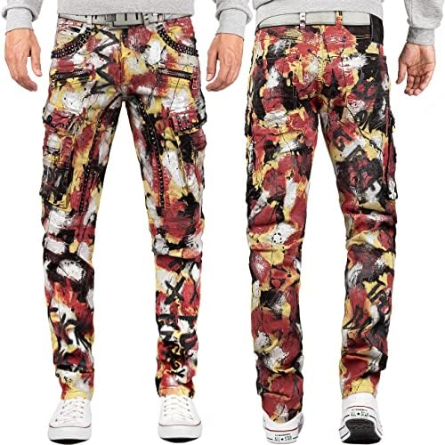 Cipo & Baxx Herren Jeans - Stylische Denim-Mode mit Slim-Fit & Regular-Fit für Individualisten im Bikerstyle!