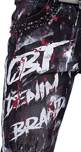 Cipo & Baxx Herren Jeans - Stylische Denim-Mode mit Slim-Fit & Regular-Fit für Individualisten im Bikerstyle!