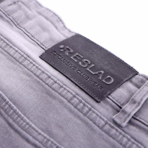 Reslad Jeans-Herren Slim Fit Basic Style Stretch-Denim Jeggings RS-2063