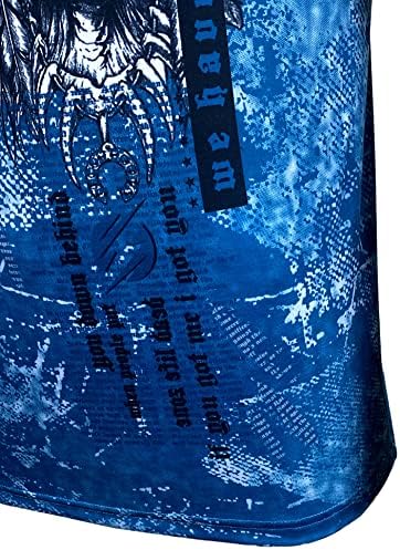 Herren Vintage Kurzarm T-Shirt mit mehrfarbigem Front Print und Label-Applikation 105