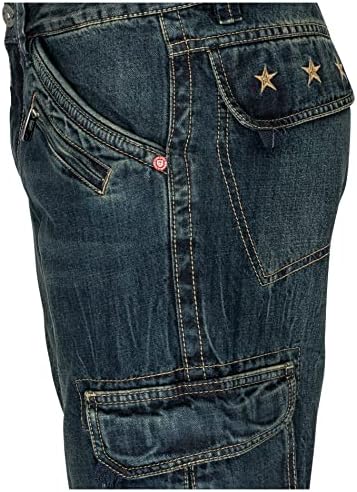 Timezone Herren Benitotz Cargohose für Outdoor-Aktivitäten mit zahlreichen Taschen und praktischem Design 32x32