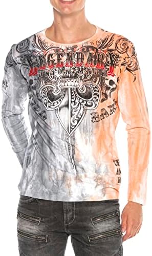 Cipo & Baxx Herren Sweatshirt Stylischer Pullover für moderne Streetwear Look – Bequemer Sweater für Alltag, Freizeit &