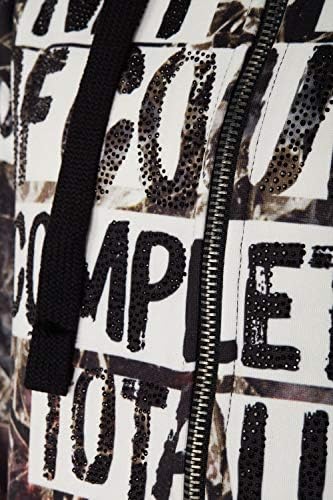 Cipo & Baxx Herren Sweatjacke Hoodie – Stylischer Pullover für Streetwear-Begeisterte mit Reißverschluss & Kapuze für Fr