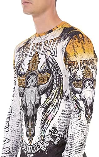 Cipo & Baxx Herren Sweatshirt Series – Stylischer Pullover für Streetwear Lovers – Bequemer Rundhalseinheitsprint Sweate