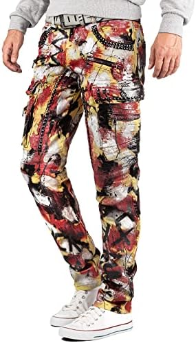 Cipo & Baxx Herren Jeans - Stylische Denim-Mode mit Slim-Fit & Regular-Fit für Individualisten im Bikerstyle!