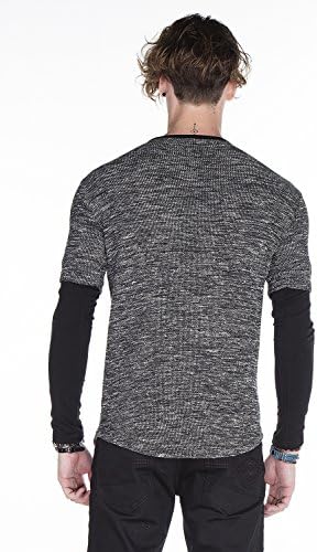 Cipo & Baxx Herren Sweatshirt Stylischer Pullover für moderne Streetwear Look – Bequemer Sweater für Alltag, Freizeit &