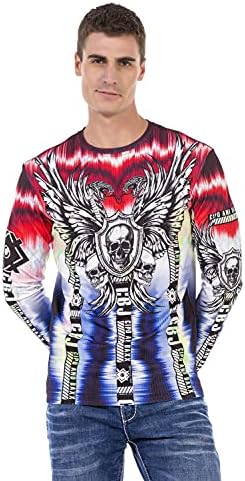 Cipo & Baxx Herren Sweatshirt Series – Stylischer Pullover für Streetwear Lovers – Bequemer Rundhalseinheitsprint Sweate