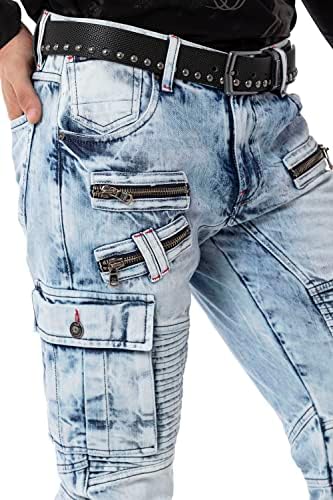 Cipo & Baxx Herren Stretch Jeanhose Slim Fit Trendig und bequem | Cipo & Baxx Männer Stretch Jeanshosen Slim Fit Premiu