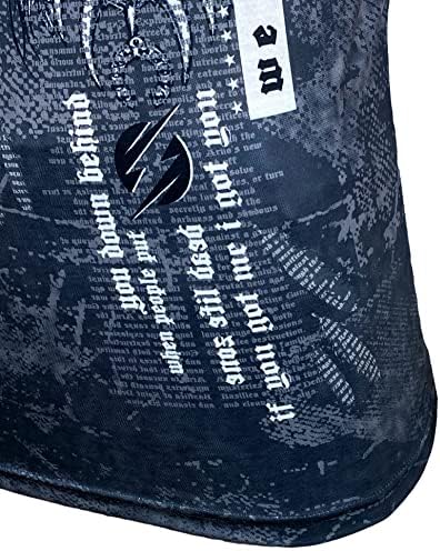 Herren Vintage Kurzarm T-Shirt mit mehrfarbigem Front Print und Label-Applikation 105