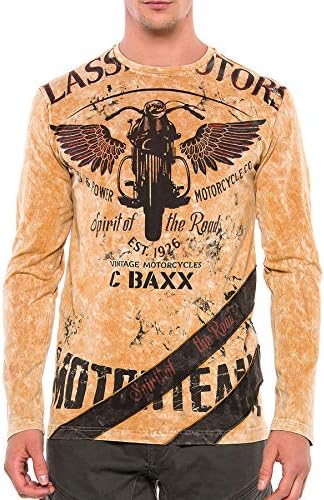 Cipo & Baxx Herren Sweatshirt Stylischer Pullover für moderne Streetwear Look – Bequemer Sweater für Alltag, Freizeit &