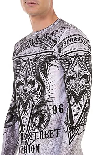 Cipo & Baxx Herren Sweatshirt Series – Stylischer Pullover im Modernen Streetwear Look mit Rundhals & Print – Comfortabl