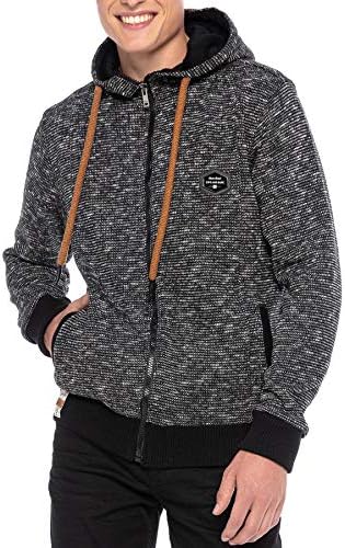 Cipo & Baxx Herren Sweatjacke Hoodie Serie - Stylischer Pullover im Modernen Casual Streetwear Stil für den Alltag, Frei