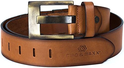 Echt-Leder Gürtel von Cipo & Baxx für Herren RBC Genuine Leather Belt by Ledergürtel | Cipo & Baxx Herren Echt-Leder Gü