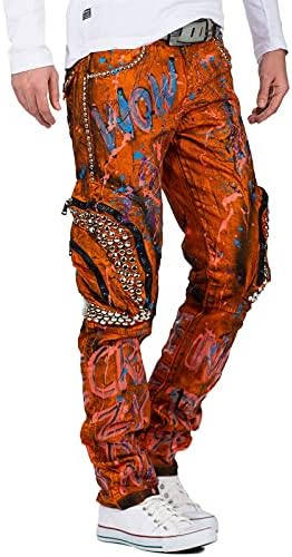 Cipo & Baxx Herren Jeans - Stylische Denim-Mode mit Slim-Fit & Regular-Fit für Individualisten im Bikerstyle!