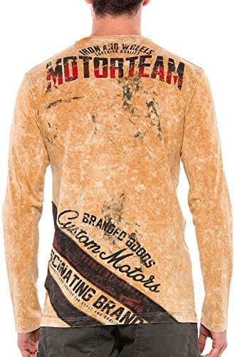 Cipo & Baxx Herren Sweatshirt Stylischer Pullover für moderne Streetwear Look – Bequemer Sweater für Alltag, Freizeit &