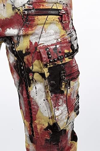 Cipo & Baxx Herren Jeans - Stylische Denim-Mode mit Slim-Fit & Regular-Fit für Individualisten im Bikerstyle!