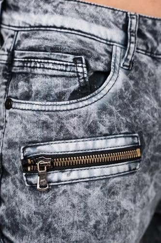 Cipo & Baxx Herren Jeans - Stylische Denim-Mode mit Slim-Fit & Regular-Fit für Individualisten im Bikerstyle!