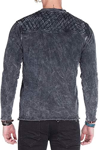 Cipo & Baxx Herren Sweatshirt Series – Stylischer Pullover im Modernen Streetwear Look mit Rundhals & Print – Comfortabl