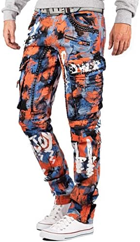 Cipo & Baxx Herren Jeans - Stylische Denim-Mode mit Slim-Fit & Regular-Fit für Individualisten im Bikerstyle!