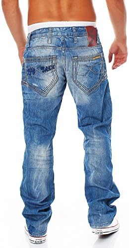 Cipo & Baxx C-0600 Regular Fit Herren Jean Stretch Comfortable Casual Jean