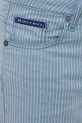 Cipo & Baxx Herren Stretch Jeanhose Slim Fit Trendig und bequem | Cipo & Baxx Männer Stretch Jeanshosen Slim Fit Premiu