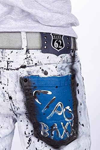 Cipo & Baxx Herren Jeans - Stylische Denim-Mode mit Slim-Fit & Regular-Fit für Individualisten im Bikerstyle!