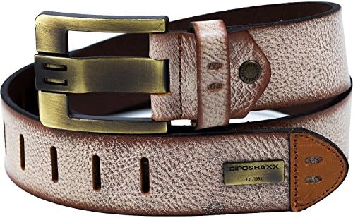 Echt-Leder Gürtel von Cipo & Baxx für Herren RBC Genuine Leather Belt by Ledergürtel | Cipo & Baxx Herren Echt-Leder Gü
