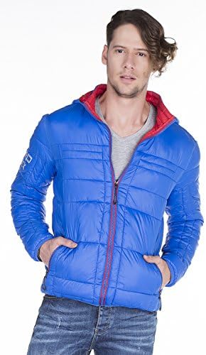 Stylische Winterjacke Herren Cipo & Baxx Series | Warme Winterjacke Herren Cipo & Baxx Series abnehmbarer Kapuze | Func
