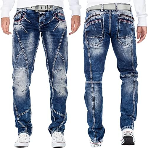 Cipo & Baxx Herren Jeans – Stylische Regular-Fit Denim mit Stone-Washed-Design & Used-Look | Bequeme & modische Jeans fü – Bild 68