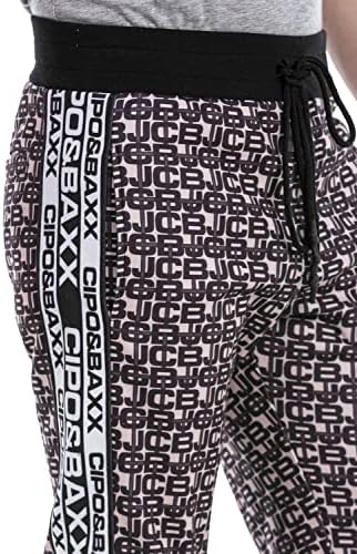 Cipo & Baxx Herren Jogginganzug Series – Zweiteiliges Set aus Kapuzenjacke und Jogginghose für Sport- und Casual-User im