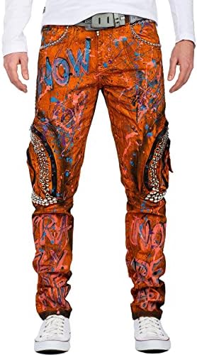 Cipo & Baxx Herren Jeans - Stylische Denim-Mode mit Slim-Fit & Regular-Fit für Individualisten im Bikerstyle!