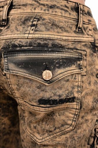 Cipo & Baxx Herren Jeans - Stylische Denim-Mode mit Slim-Fit & Regular-Fit für Individualisten im Bikerstyle!