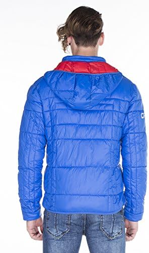Stylische Winterjacke Herren Cipo & Baxx Series | Warme Winterjacke Herren Cipo & Baxx Series abnehmbarer Kapuze | Func