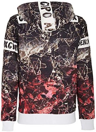 Cipo & Baxx Herren Sweatjacke Hoodie – Stylischer Pullover für Streetwear-Begeisterte mit Reißverschluss & Kapuze für Fr