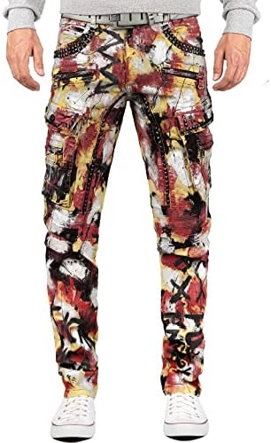 Cipo & Baxx Herren Jeans - Stylische Denim-Mode mit Slim-Fit & Regular-Fit für Individualisten im Bikerstyle!