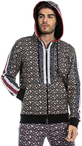 Cipo & Baxx Herren Jogginganzug Series – Zweiteiliges Set aus Kapuzenjacke und Jogginghose für Sport- und Casual-User im