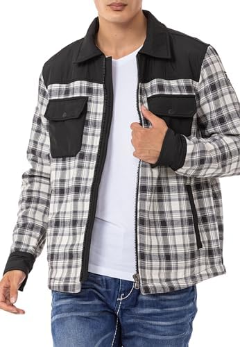 Cipo & Baxx Herren Sweatjacke Hoodie Serie - Stylischer Pullover im Modernen Casual Streetwear Stil für den Alltag, Frei