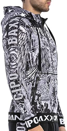 Cipo & Baxx Herren Jogginganzug Series – Zweiteiliges Set aus Kapuzenjacke und Jogginghose für Sport- und Casual-User im