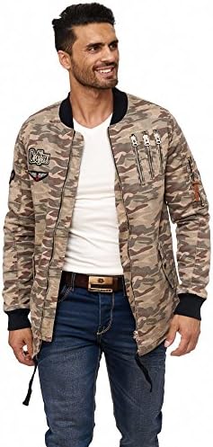 Cipo & Baxx Herren Jeansjacke – Klassisch, Leder, Sport – Knopf und Reißverschluss – Sweat-Kapuze und Sweatärmeln – Mode