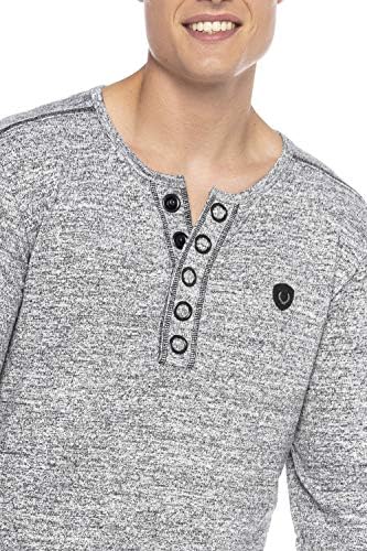 Cipo & Baxx Herren Sweatshirt Series – Stylischer Pullover im Modernen Streetwear Look mit Rundhals & Print – Comfortabl