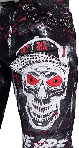 Cipo & Baxx Herren Jeans - Stylische Denim-Mode mit Slim-Fit & Regular-Fit für Individualisten im Bikerstyle!