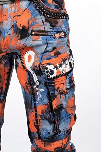 Cipo & Baxx Herren Jeans - Stylische Denim-Mode mit Slim-Fit & Regular-Fit für Individualisten im Bikerstyle!